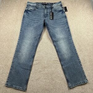Stone Falcon Blue Slim Fit Men's 36x30 Jeans Denim NWT